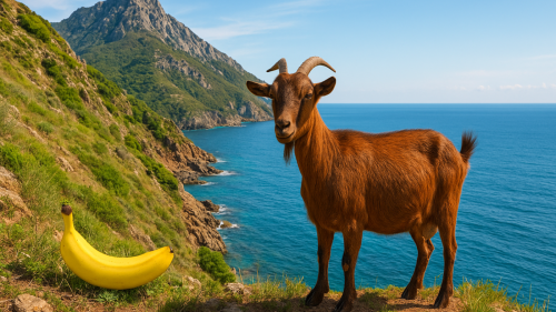 Dağda Muz, Denizde Keçi